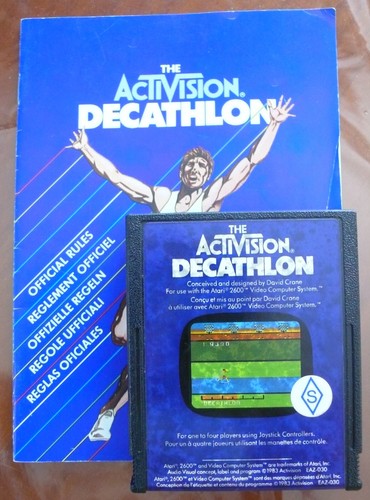 Decathlon jeu console atari - console,