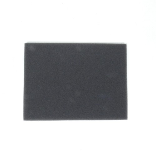 Plaque mousse filtre - plaque, de