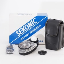 Sekonic Studio Deluxe III L-398A Light Meter Exposure Meter [Mint] #13361