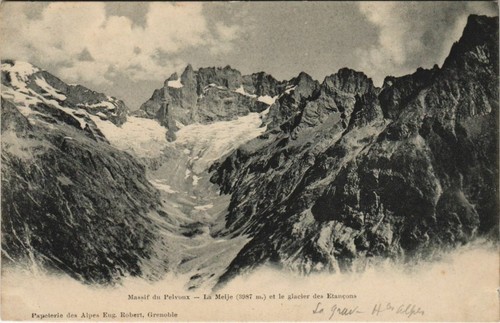 Cpa massif pelvoux - cpa, la