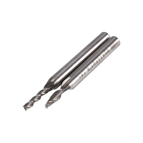 Hss 6mm shank 2 flute - --,