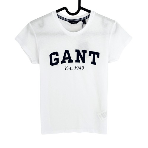 Gant filles blanc logo - filles,