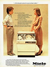 Advertising 108 1982 Miele Dishwasher