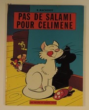 Chlorophylle 3c Pas de salami pour Celimene Macherot Lombard 1966 TBE