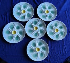 6 ASSIETTES À HUÎTRES