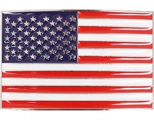 BOUCLE DE CEINTURE DRAPEAU USA