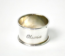 Sterling Silver Napkin Ring 2001 by M. Kamin & Co Ltd