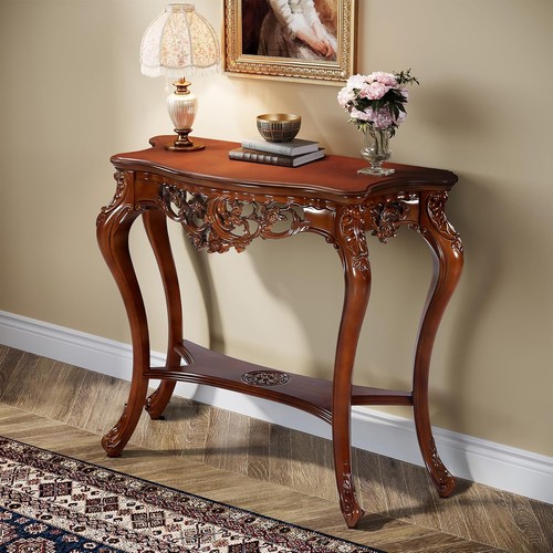 Antique console table - table,, 38-inch