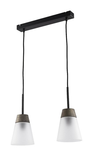 Lampe suspendue noir - noir, mat
