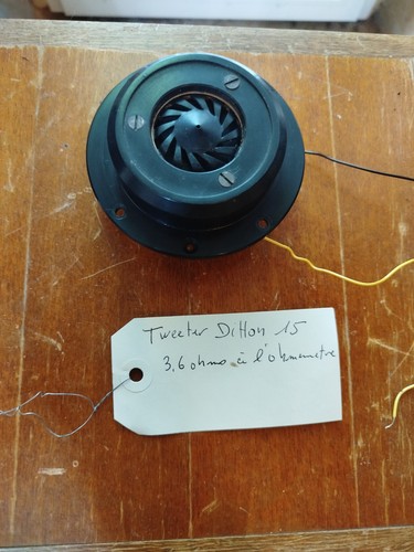 Haut parleur tweeter aigu - haut-parleur,