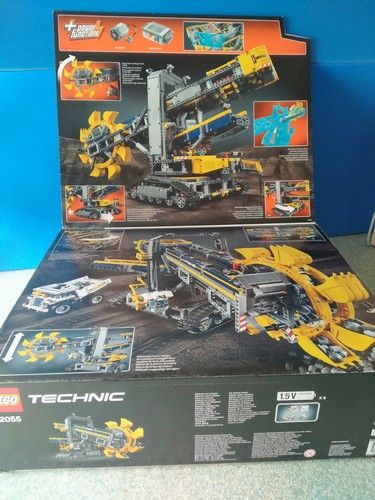 Lego technic 42055 pelleteuse - technic,