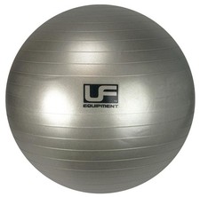 Urban Fitness 500kg Burst Resistance Swiss Gym Ball 75cm Silver 75cm Silver