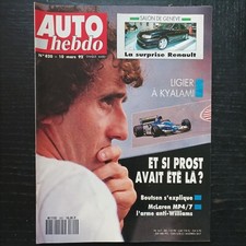 Auto hebdo 820 BMW 525iX Ford