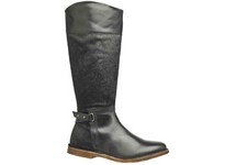 Kickers Bottes Crick Noir Libano Frange 51185050-8