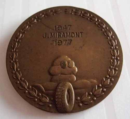 Medaille bibendum michelin - bibendum,