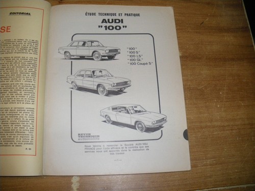 Revue technique audi 100 - revue,