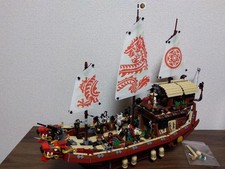 LEGO The LEGO NINJAGO Movie Destiny's Bounty 70618 In 2017 Used Retired W/Manual