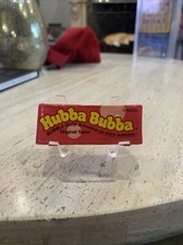 Vintage Wrigley 1980’s HUBBA BUBBA ORIGINAL FLAVOR Bubble Gum Package NOS!