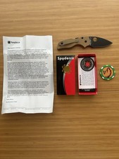Spyderco REC Exclusive Lil Native C230GPCBBK - Coyote Brown G10 - Black DLC 10V