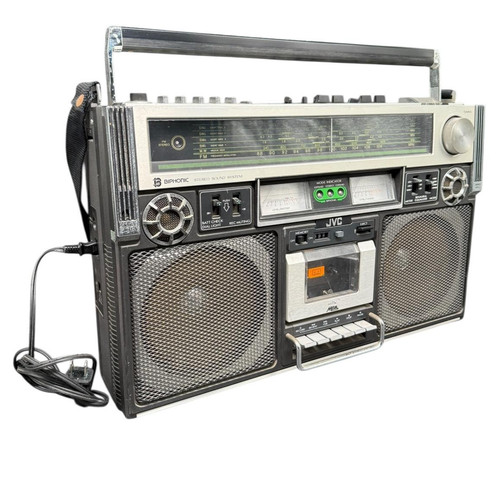 Vintage jvc 838w boombox - rc-838w,
