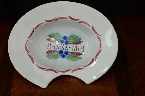 Beau plat barbe faience - plat,
