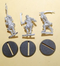 Lord Of The Rings, LOTR - Isengard - 3x Metal Wildmen, Wildman, Wild Men #A