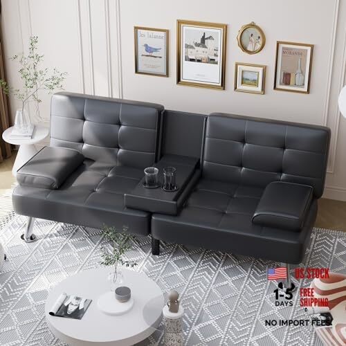 Convertible folding futon - folding,