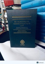 EU Electronic Communications Law By Paul Nihoul And Peter Rodford