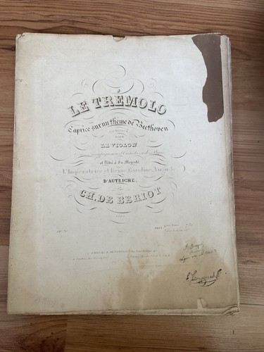 Beriot charles le trémolo - beriot, de,