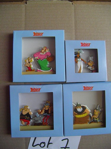 Figurines astérix métal - figurines,