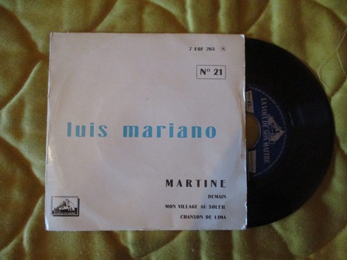 Disque tours luis mariano - luis,