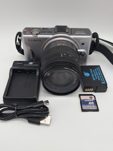 Panasonic lumix gf2 - gf2, argenté