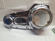 HARLEY SHOVELHEAD Chrome outer PRIMARY COVER by "Drag Specialties"