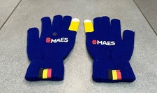 PAIRE DE GANTS EN LAINE BLEU