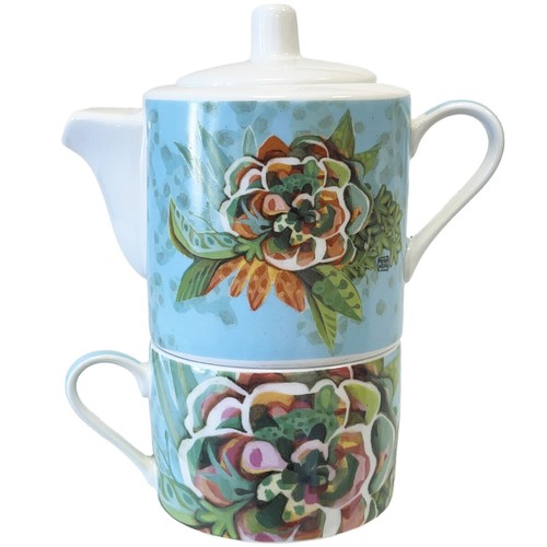 Petite théière avec - , tasse