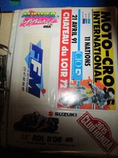 5 AUTOCOLLANTS MOTO CROSS