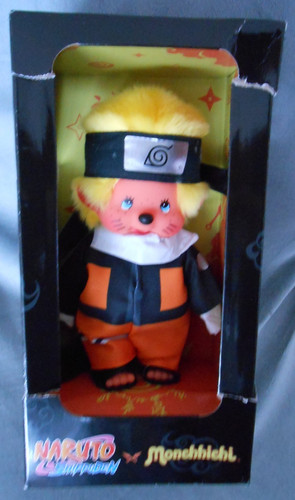 Peluche monchhichi kiki naruto - monchhichi,