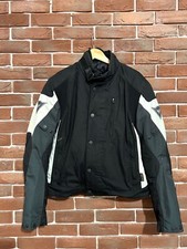 Rare DAINESE D Dry Biker Vintage Jacket Made in ITALY Hype 54 Black