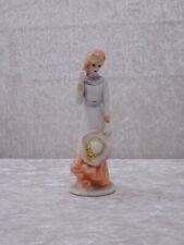 DWFbqh - Figurine En Porcelaine Fille Avec Chapeau - Vintage - 13 Cm