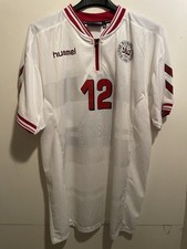 DENMARK FOOTBALL SHIRT JERSEY #12# MATCH WORN/ISSUED