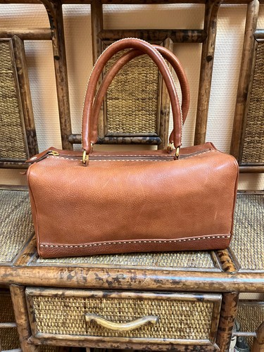 Sac cuir sellier old - sac,