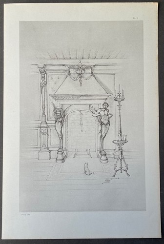 Cheminée motifs différents