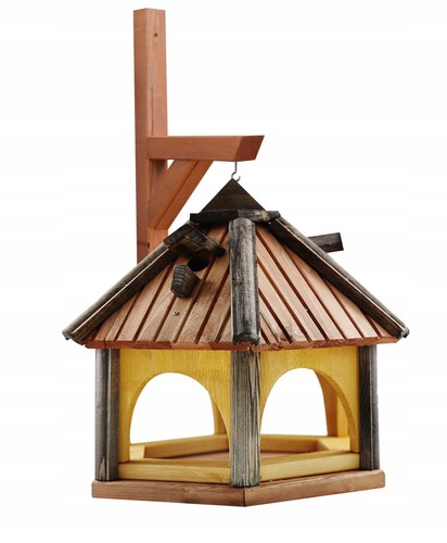 Maison oiseaux k40ti bois - oiseaux,