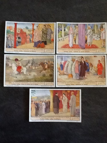 Lot chromos liebig serie - 5,