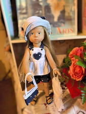 poupee slyvia natterer gotz derriere la tete gotz numeros 89 tenue chaus neuves