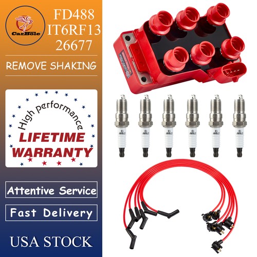 Fd488 coils wire set - +wire,