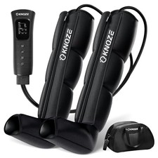 KNQZE LEG MASSAGER FOR CIRCULATION AND PAIN RELIEF, AIR COMPRESSION RECOVERY