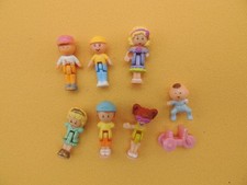 Polly Pocket - Lot 7 figurine accessoires endommagées - Parts Loose