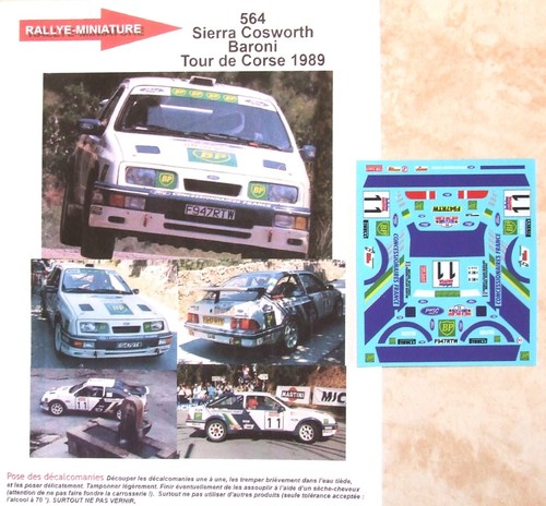 Ford sierra cosworth tour - sierra, de