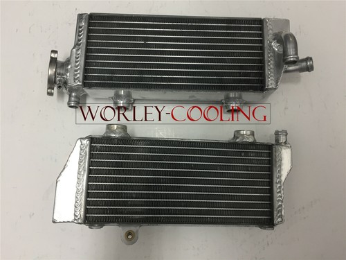 Aluminum radiator for ktm - aluminum,